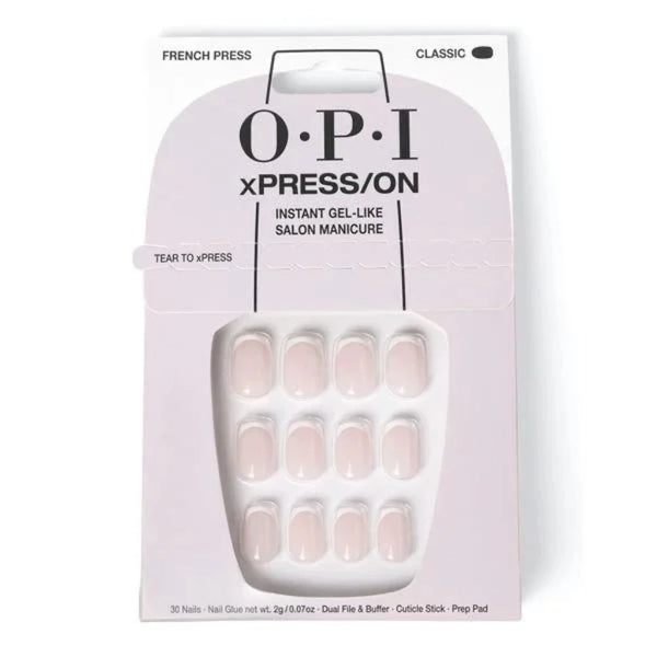Uñas francesas a presión OPI xPRESS/ON
