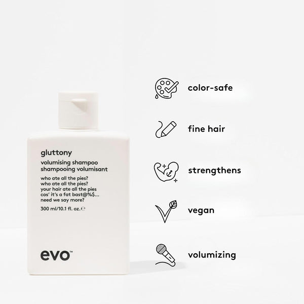 Evo Gluttony Volumizing Sulfate-Free Shampoo