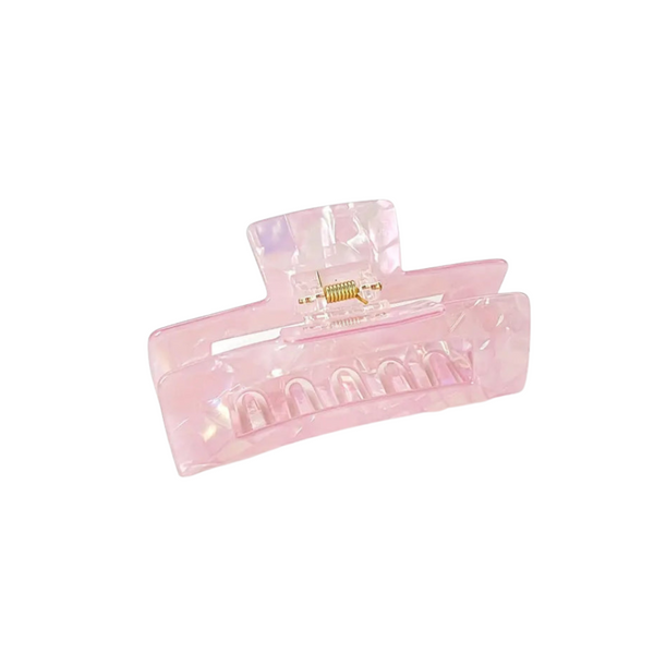 Pinza para el pelo de sirena mágica rosa