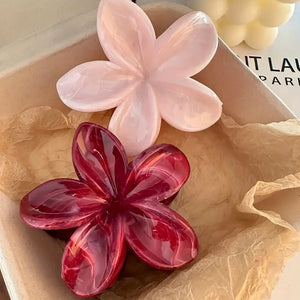 Pinzas para el cabello con flores