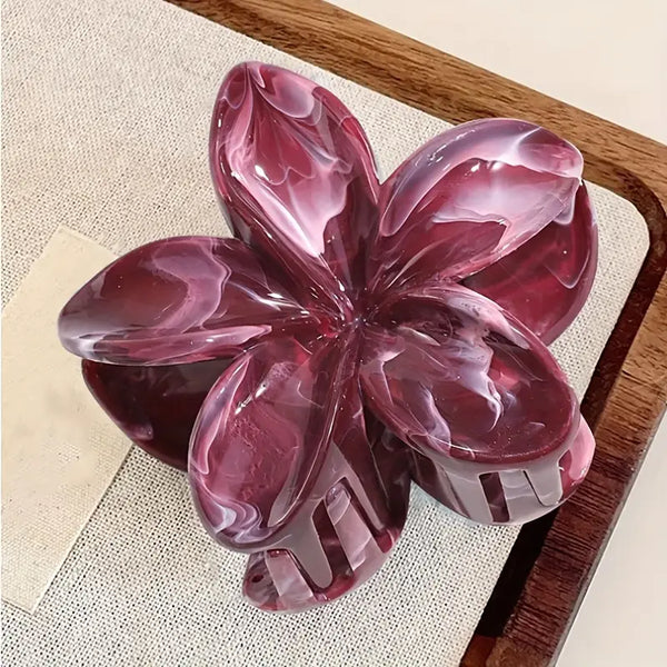 Pinzas para el cabello con flores